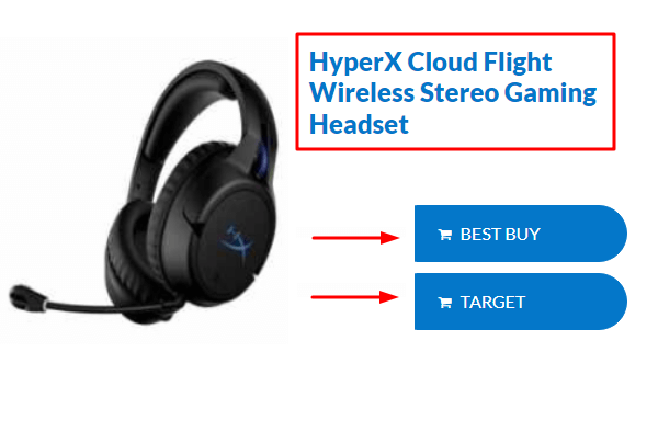 HyperX Cloud Flight Wireless Stereo Gaming Headset