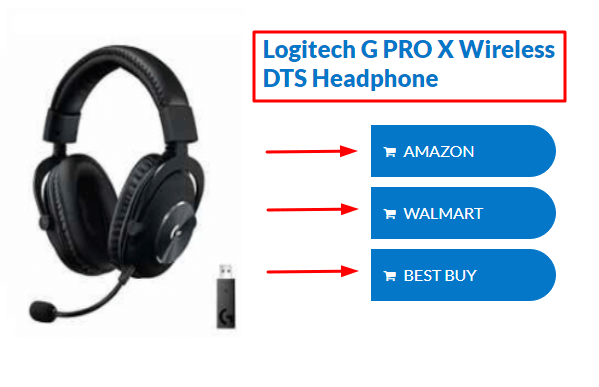 Logitech G PRO X Wireless DTS Headphone