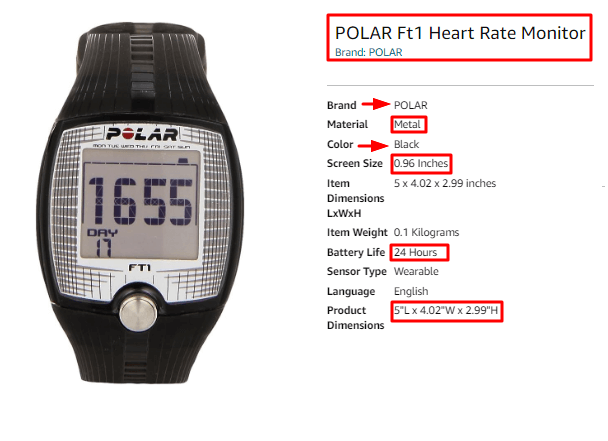 Polar-FT1-Heart-Rate-Monitor Watch